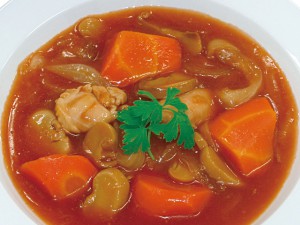 超レトルト宣言!鶏肉と野菜のトマト煮